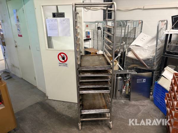 Stickvagn med hålplåtar ca 80 st