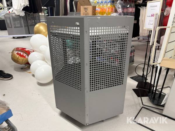 Butiksinredning exponeringskorg/gråtunnor 10st