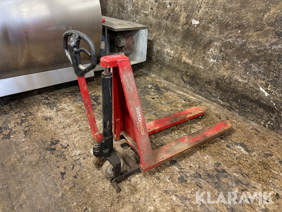 Höglyftande palltruck Swedmach Rapid RXM10