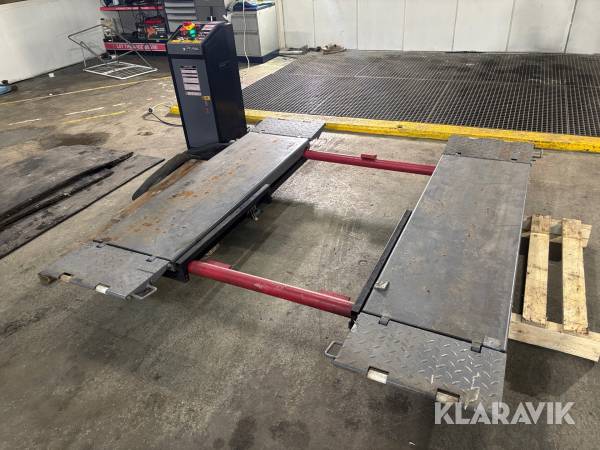 Tvåpelarlyft Pela Tools SF-L3000 med elektrisk låsning