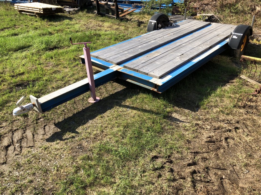 Maskinsläp / Maskintrailer till minigrävare