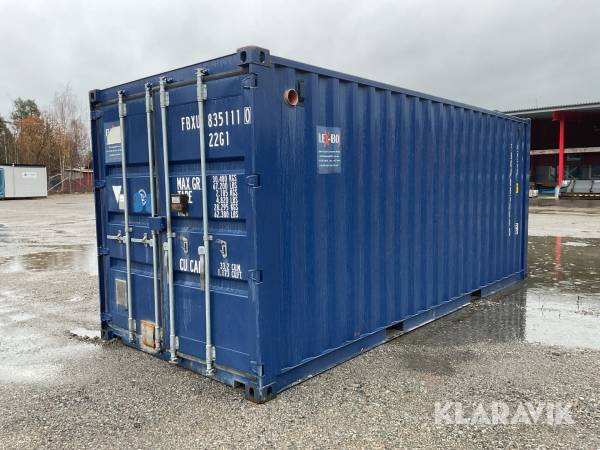 Container 20fot med inredning