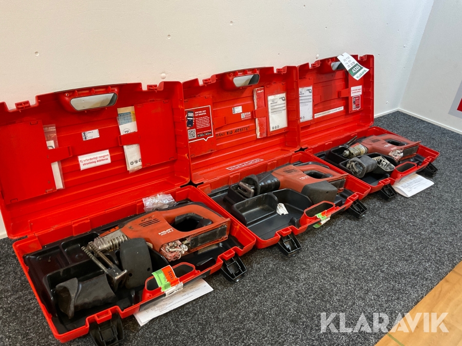 Batteridriven Tigersåg Hilti WSR 63A 3 st