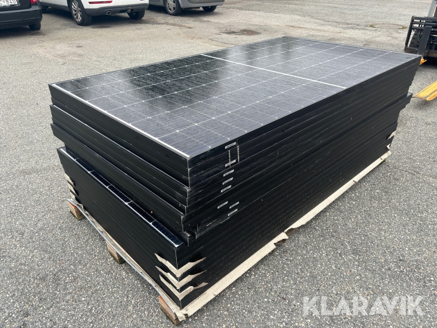 Paket solceller 500 W Longi LR5-66HIH-500M 500 W 25 st paneler