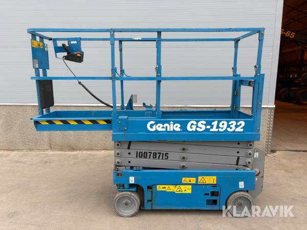 Saxlift Genie GS - 1932 nya batterier