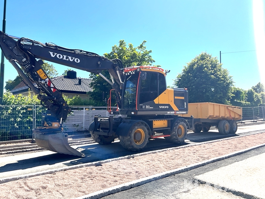 Grävmaskin Volvo EW160E