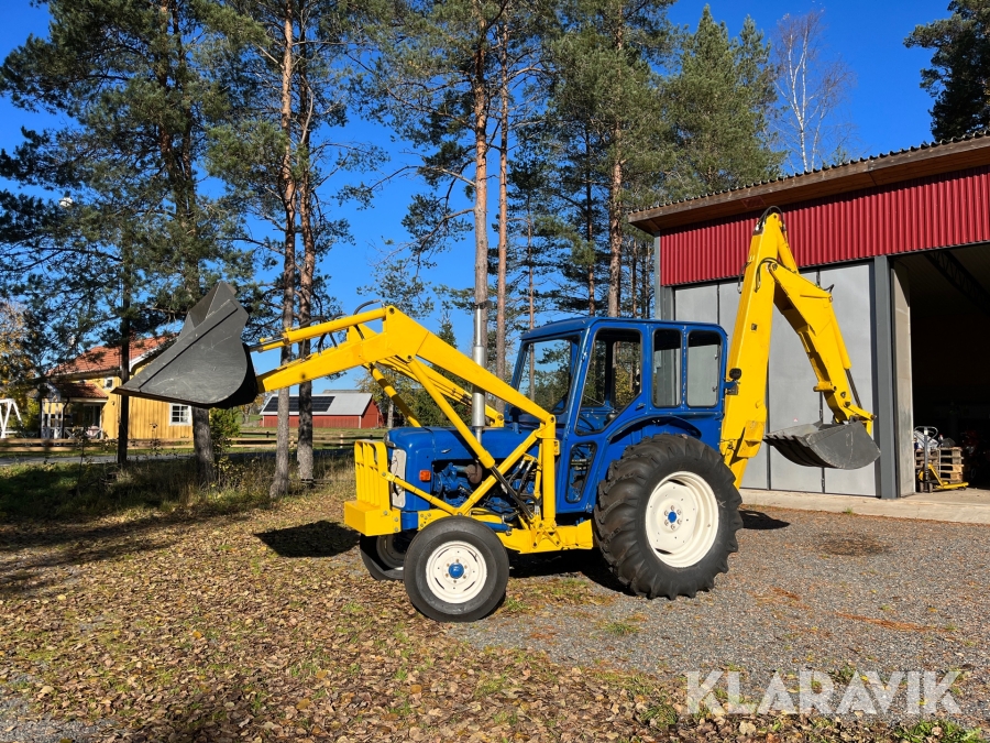 Traktorgrävare Ford Super Major