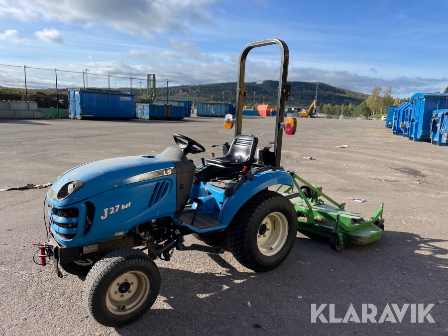 Traktor LS Mtron J27 hst med 2 klippdäck