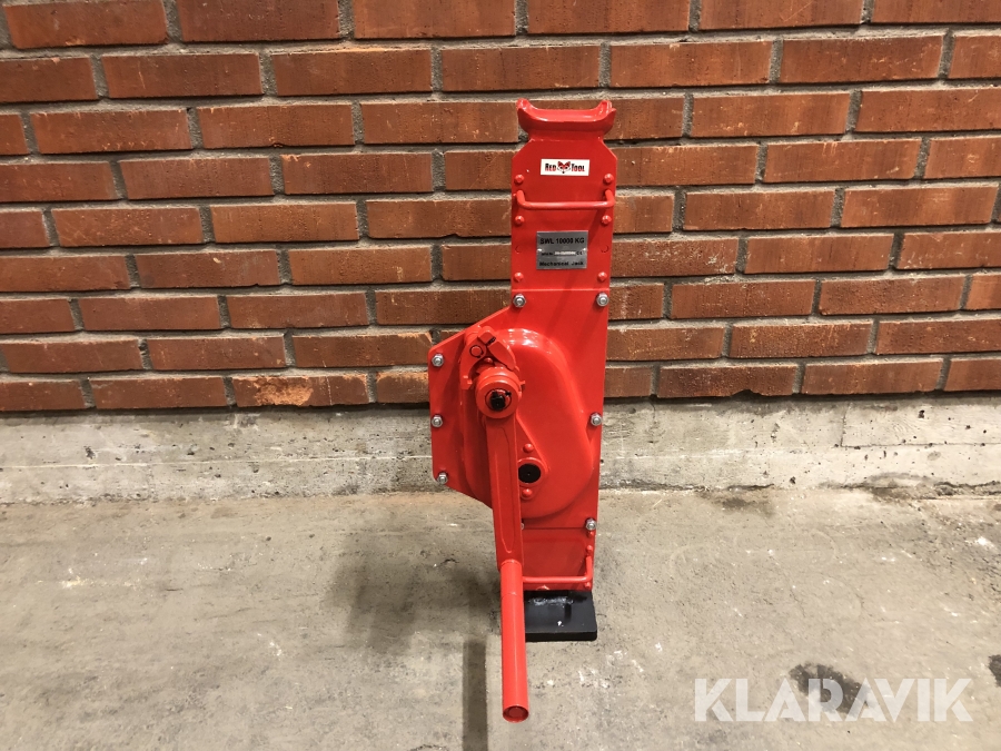 Domkraft 10ton Redtool
