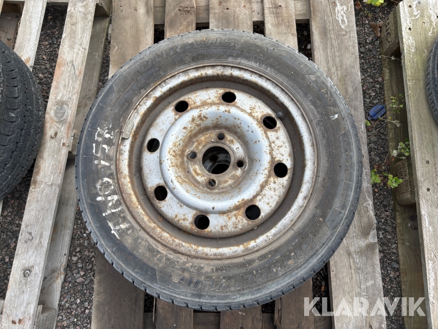 Däck på fälg Bridgestone 165/70R14 2st