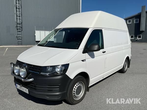 Skåpbil Volkswagen Transporter med inredning