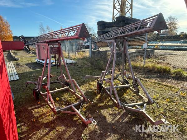 Belysningsmast / Strålkastarmast ELU 12 - 2st