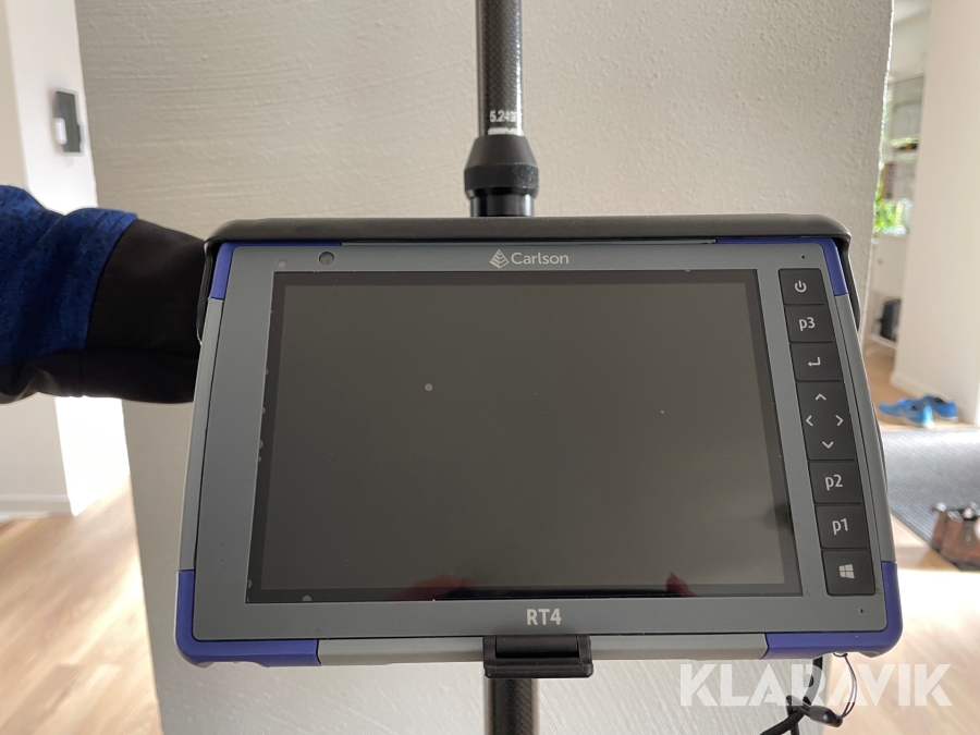 GNSS utrustning Satlab SL800 Carlson RT4 för inmätning och utmätning