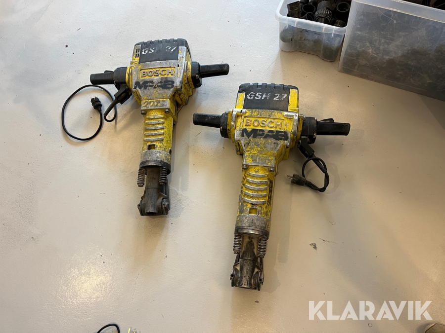 Bilmaskiner Bosch GSH 27 2st