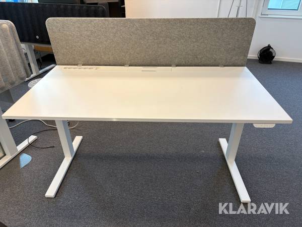 Höj & sänkbart skrivbord Ikea Mittzon