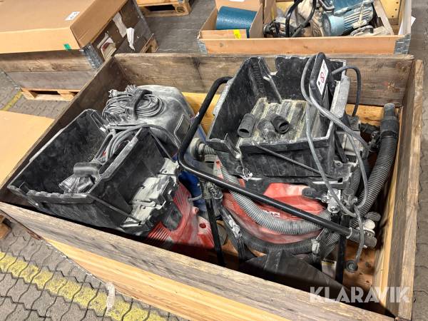 Stoftavskiljare Hilti / Nilfisk 3 st