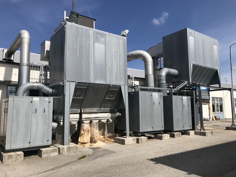 Spånsugsanläggning