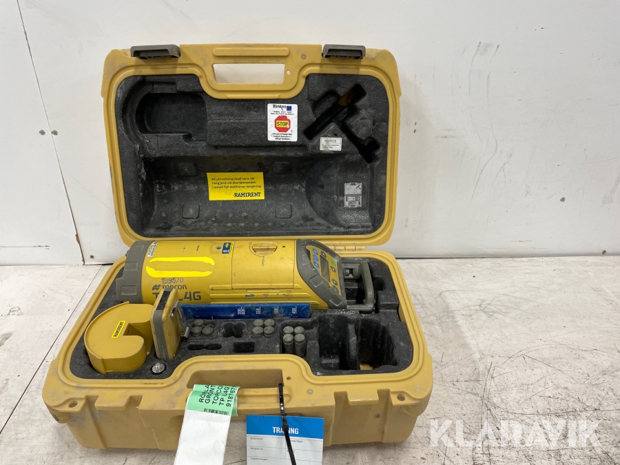 Rörlaser grönt ljus Topcon TP L4G
