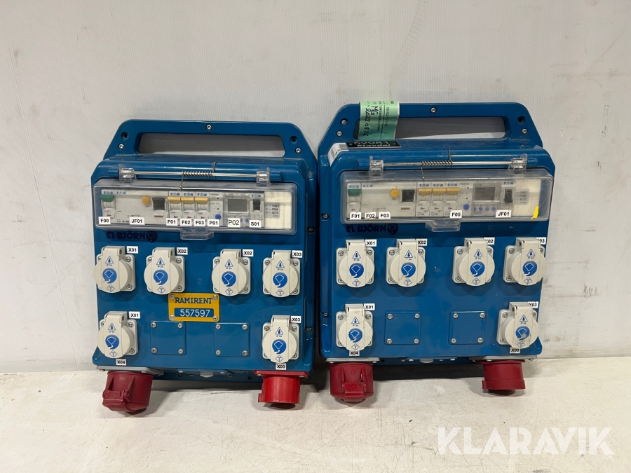 Belysningscentraler El-Björn U16midibl/61-1