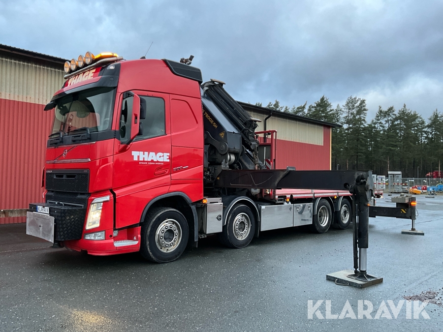 Lastbil med kran Volvo FH 500