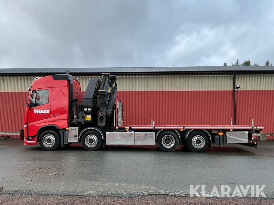 Lastbil med kran Volvo FH 500