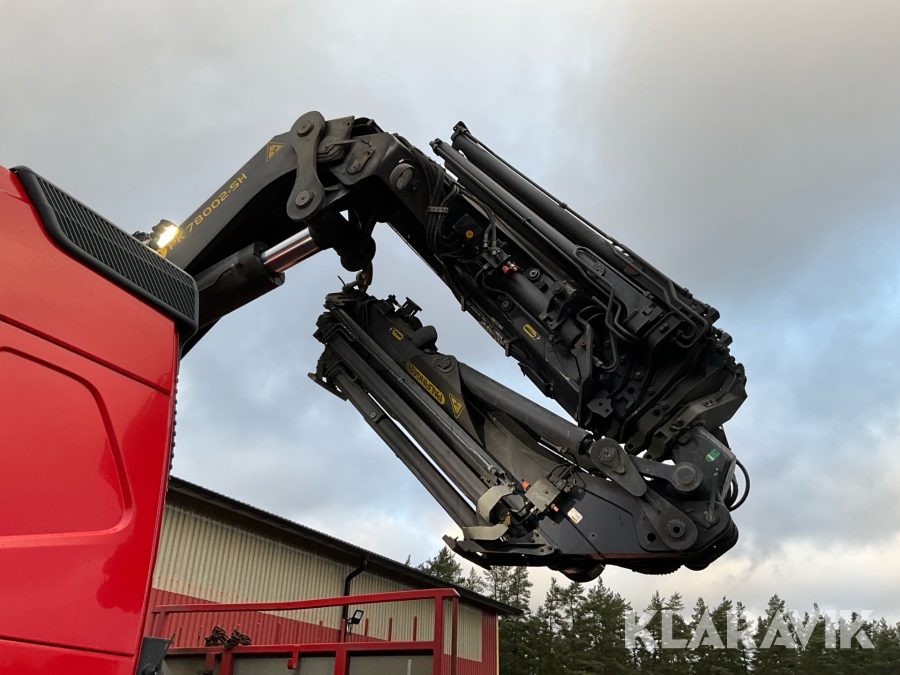 Lastbil med kran Volvo FH 500