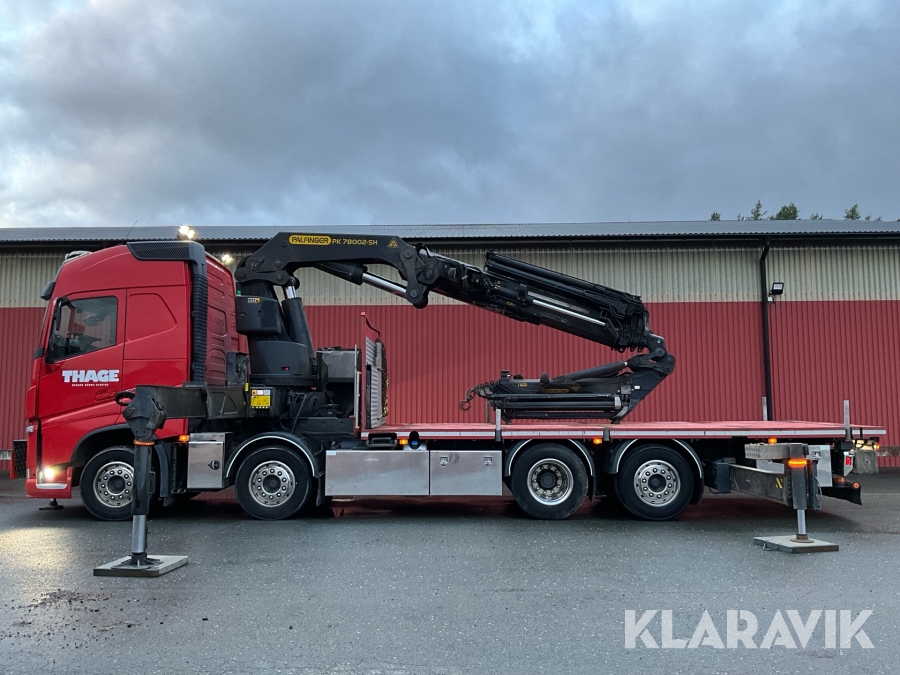 Lastbil med kran Volvo FH 500