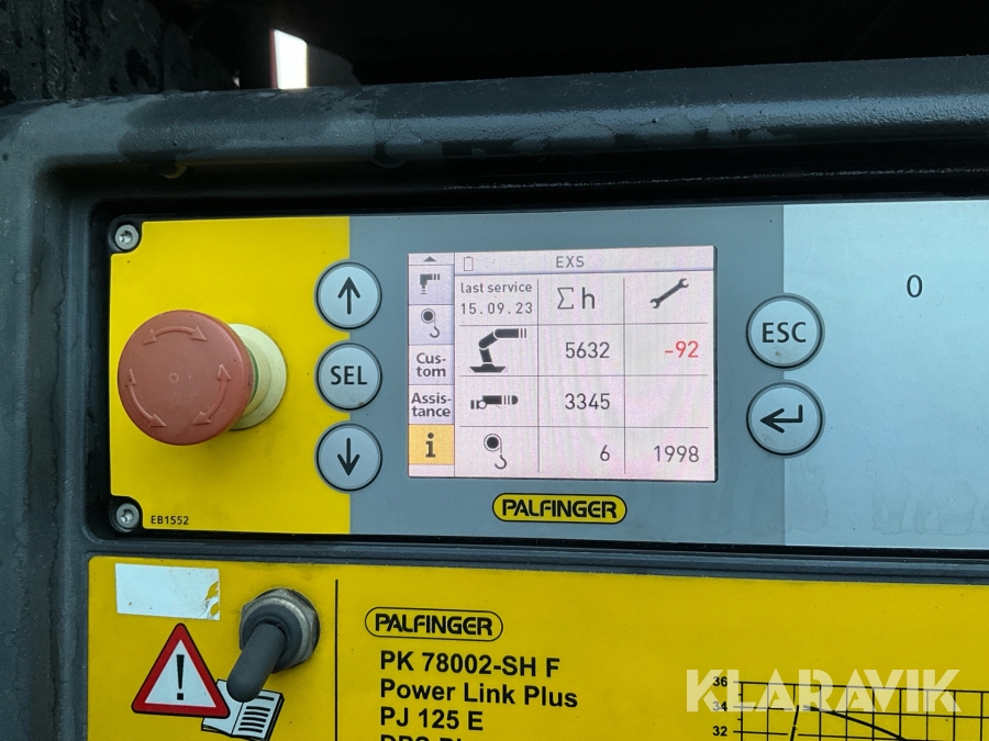 Lastbil med kran Volvo FH 500