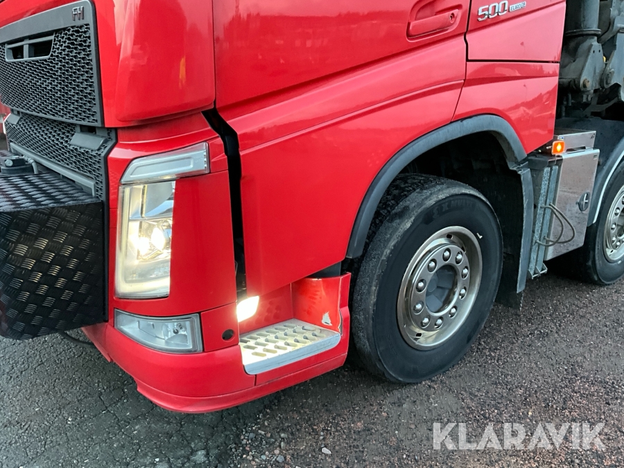 Lastbil med kran Volvo FH 500