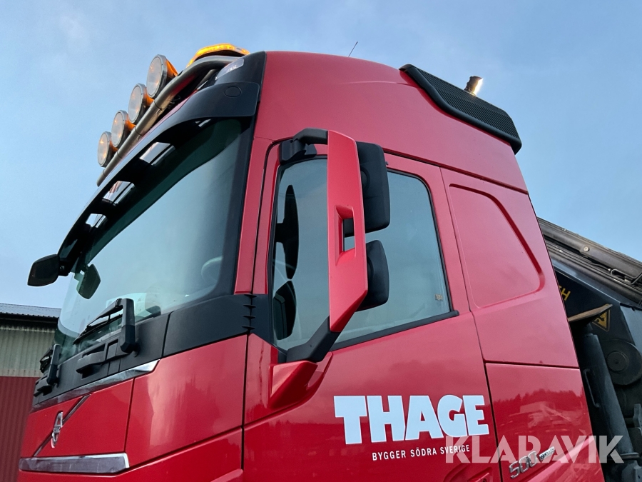 Lastbil med kran Volvo FH 500