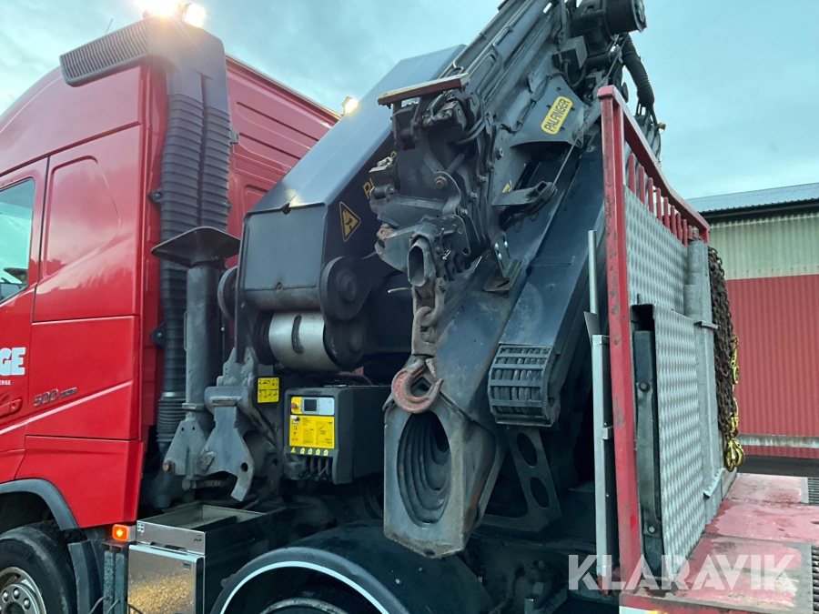 Lastbil med kran Volvo FH 500