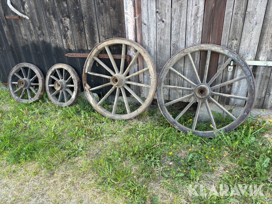 Kärrhjul 13 stycken