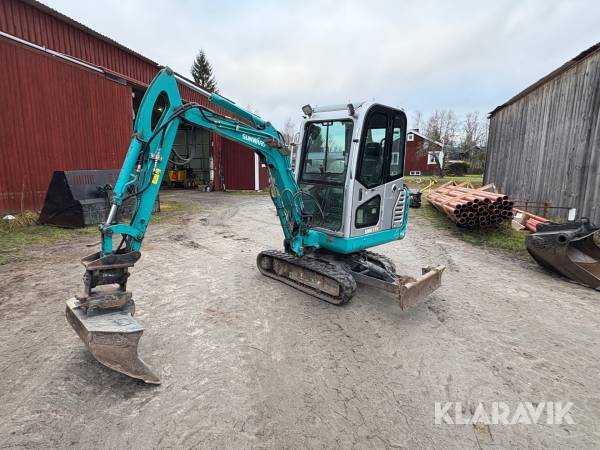 Minigrävare Sunward SWE17B