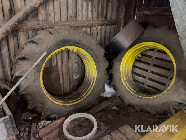 Traktordäck dubbelmontage 18.4-38 2 st