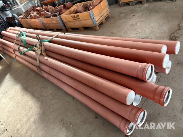 Parti avloppsrör muffar böjar 160 mm