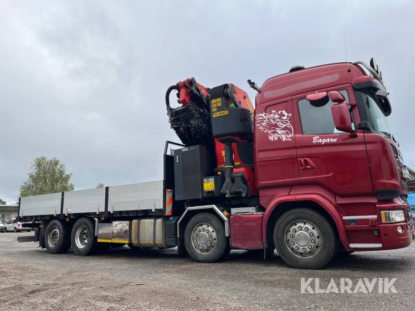 Kranbil Scania R490LB8X2