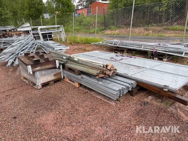 Tälthall med garageportar