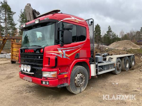 Lastväxlare Scania P124 GB 8X2