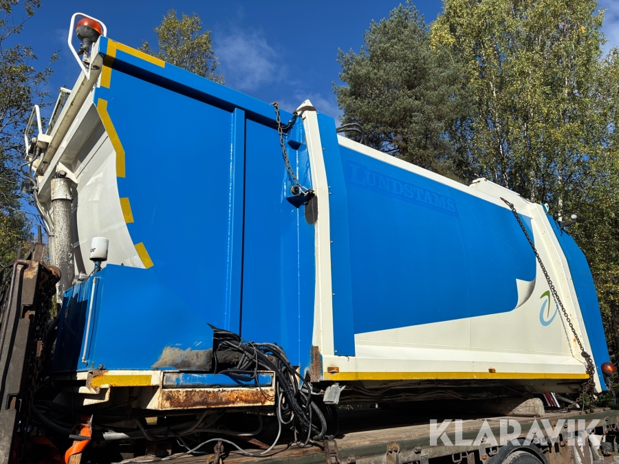 Sopaggregat Joab Anaconda SL med lyftarm Binlift L77