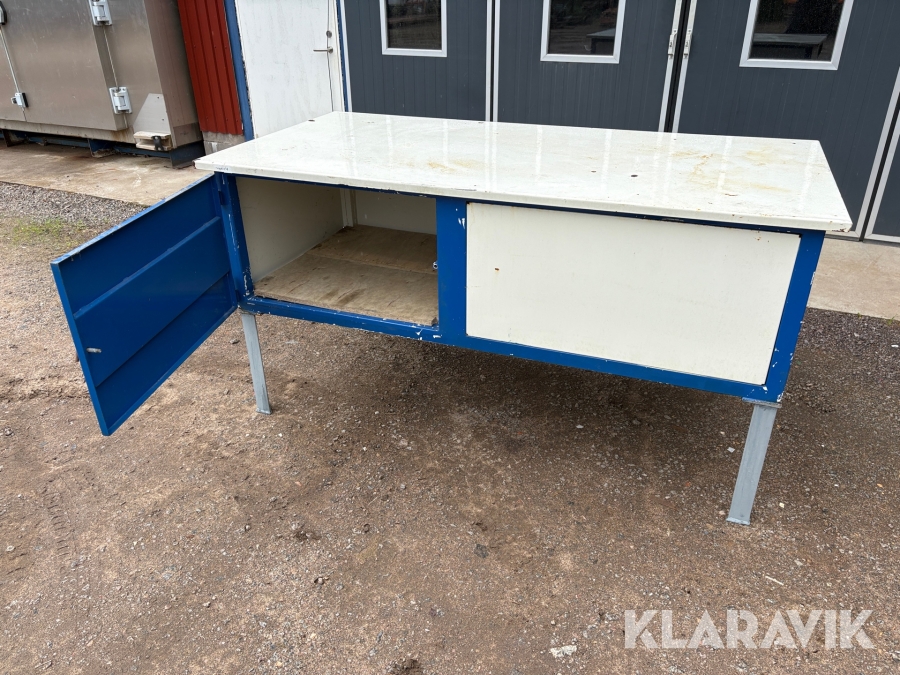 Verkstadsbord med förvaring