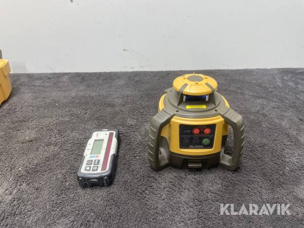 Planlaser, lasermottagare Topcon, Androtec RL-H5A, MTR-125 RF