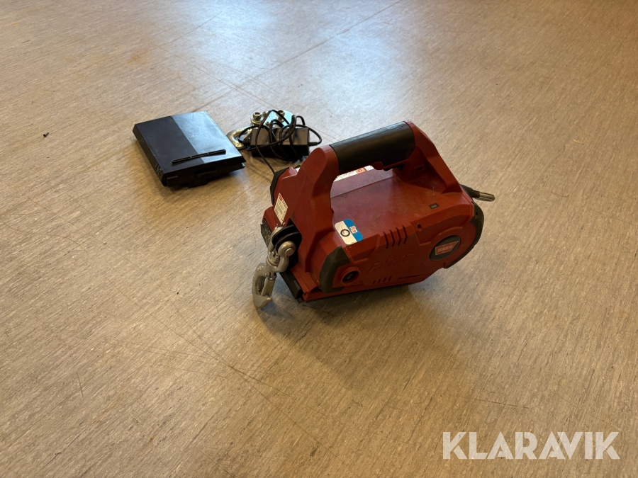 Telfer Warn Pullzall 454 kg batteridriven