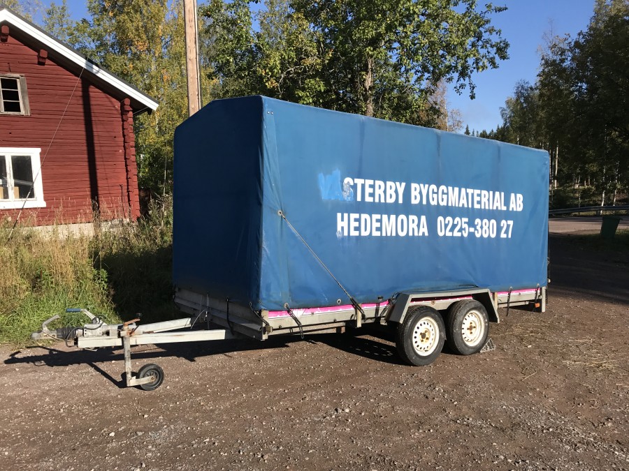 Släpvagn 4P boggie / Kapell