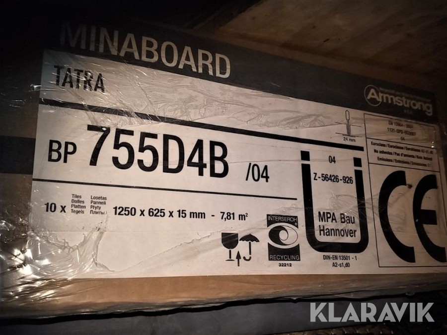 Takskivor Armstrong Tatra BP755D4B