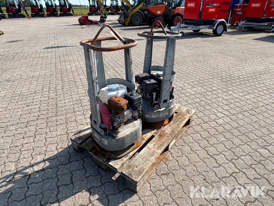 Rundpaddor Swepac FR85 - 2st