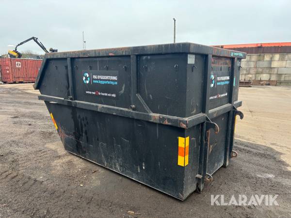 Liftdumpercontainer 10 m3 Dinacon med Stora BM