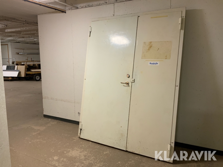 Brandklassad dubbeldörr Dahlstedt & Johansson