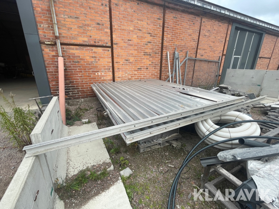 Plåthall Aluminium 28x15x7m