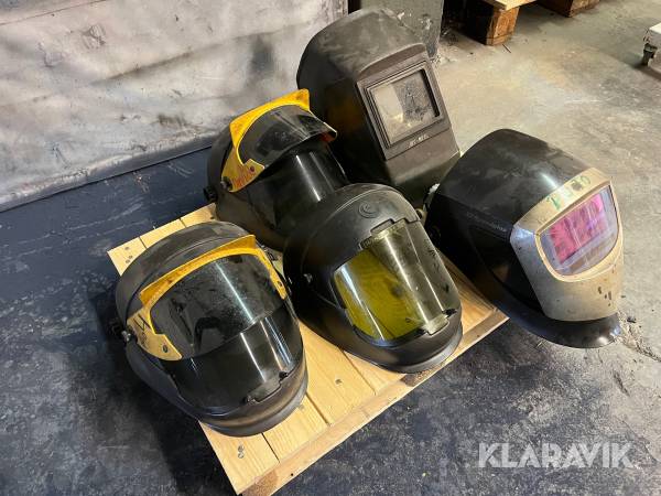 Svetshjälmar Speedglas 9002x 5st hjälmar