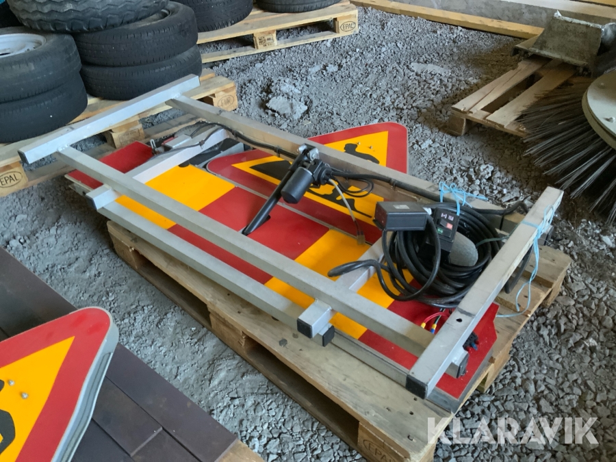 Takskylt elektrisk 1st